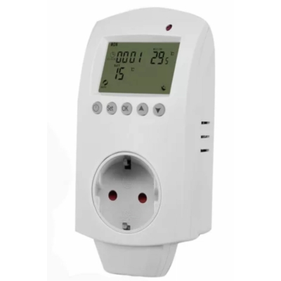 Programozható konnektor termosztát - dugalj termosztát 16A iCool_01